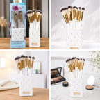 BH Cosmetics - 12pcs Bucket Super Soft Makeup Brush Set