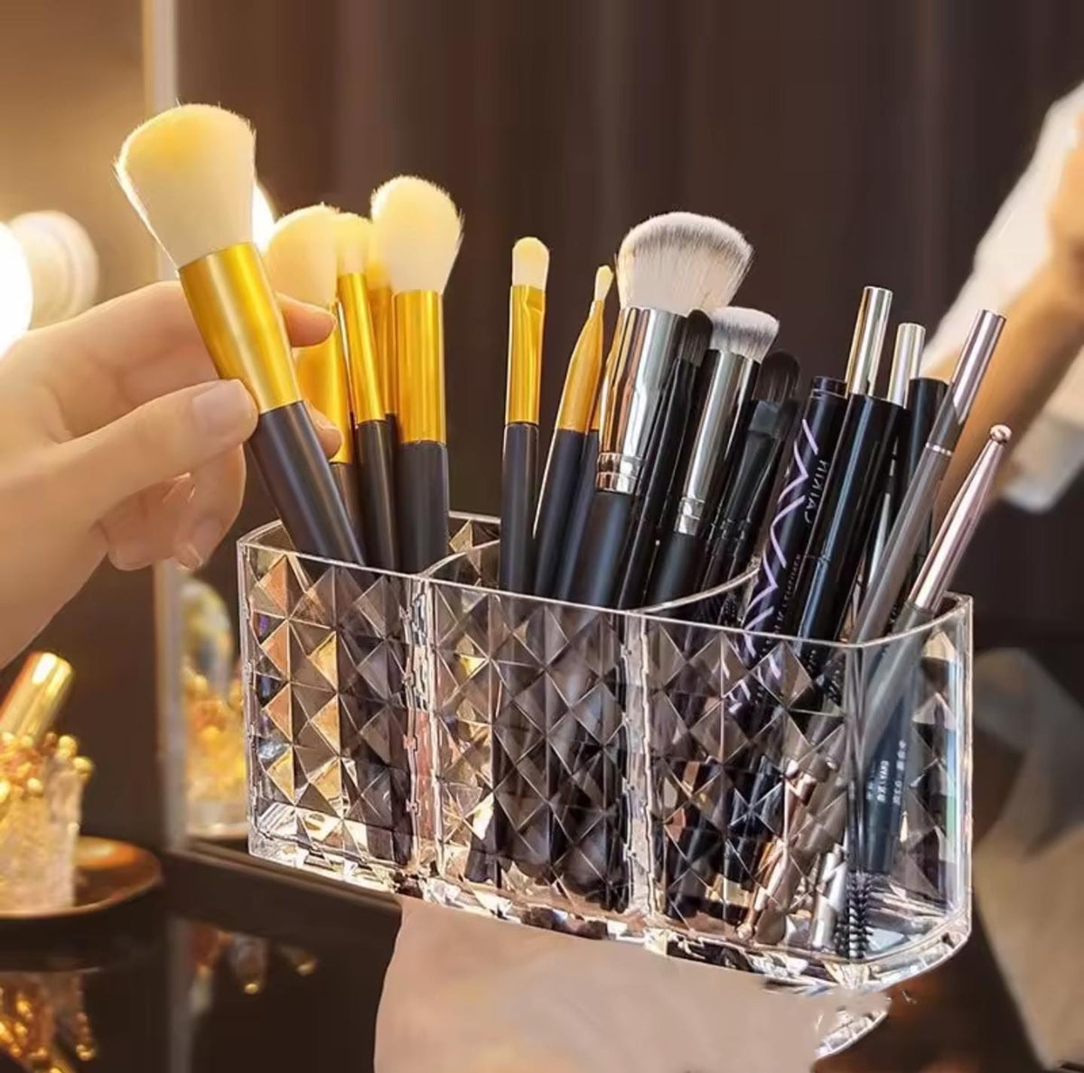 Diamond Cut Cosmetic Box