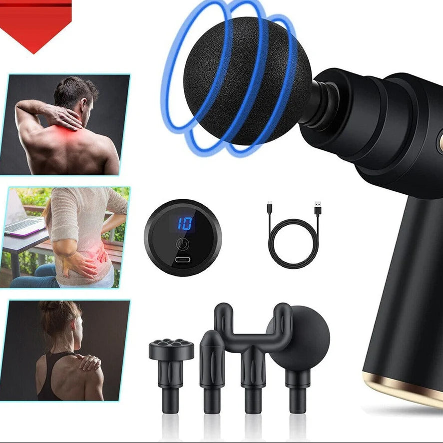 Rechargeable Deep Tissue Massager Full Body Relaxation