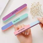 Nails Filler Nail Filer and Buffer Block Nail Buffering Files 7 Steps Washable Emery Boards Professional Manicure And Pedicure Tools