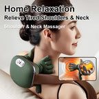 Neck Massager Finger Pressure Neck Back and Shoulder Massager - Electric Kneading Neck