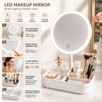 Makeup Mirror Stand - Portable LED Makeup Mirror With Stand