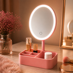 Makeup Mirror Stand - Portable LED Makeup Mirror With Stand