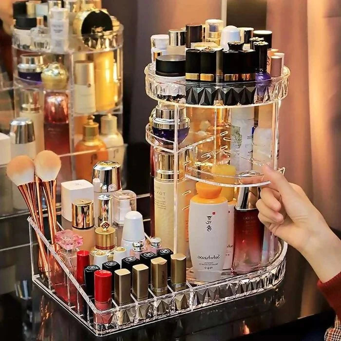 Multi-Function Transparent Dressing Case