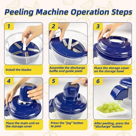 Vegetable & Fruit Peeler Machine