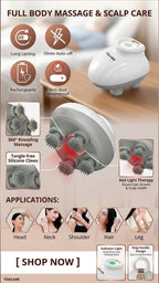 Electric Scalp Massager for Hair Growth