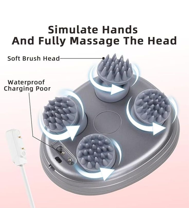 Electric Scalp Massager for Hair Growth