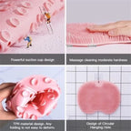 Silicone Back Scrubber Soft Loofah Bath Body/Foot & Hand Exfoliating Massage For Shower Body Cleaning Bathroom Shower Scrubber