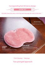 Silicone Back Scrubber Soft Loofah Bath Body/Foot & Hand Exfoliating Massage For Shower Body Cleaning Bathroom Shower Scrubber