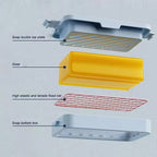 Non-Slip Base Soap Holder Quick Draining Double Layer