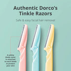 Tinkle Eyebrow Razor Pack of 3 - Face Hair Removal