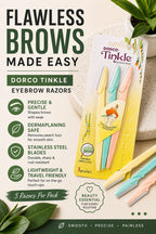 Tinkle Eyebrow Razor Pack of 3 - Face Hair Removal