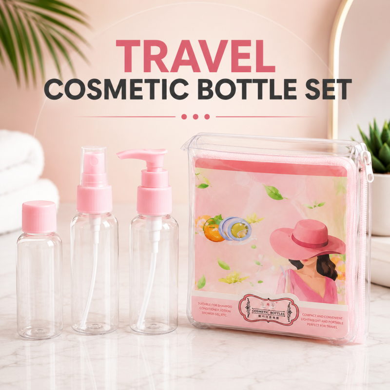Travel Bottle Kit (Pack of 3 Pieces)