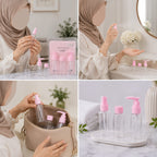 Travel Bottle Kit (Pack of 3 Pieces)