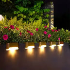 Waterproof solar deck fence lights (pack of 4)