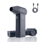 X8 New Dust Blower High Speed Turbo Violent Fan 5-Speed Handheld Jet Blower with Screen Display for Keyboard Car House Cleaning