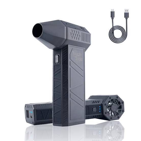X8 New Dust Blower High Speed Turbo Violent Fan 5-Speed Handheld Jet Blower with Screen Display for Keyboard Car House Cleaning
